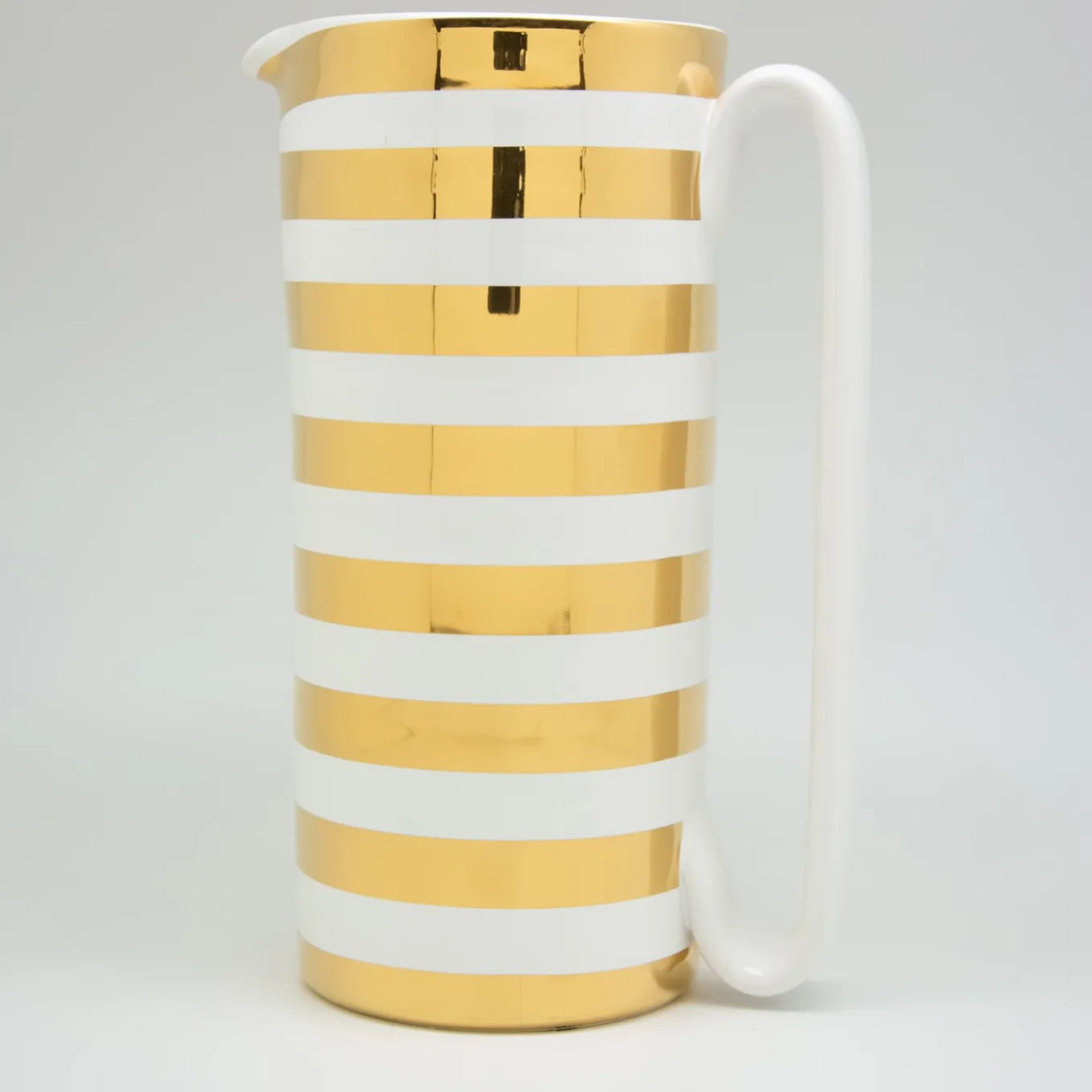 Serlio Gondoliere Gold 24K & White Carafe