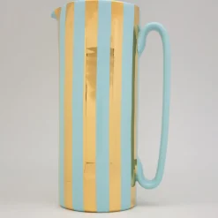 Serlio Mercante Gold 24K & Blue Carafe