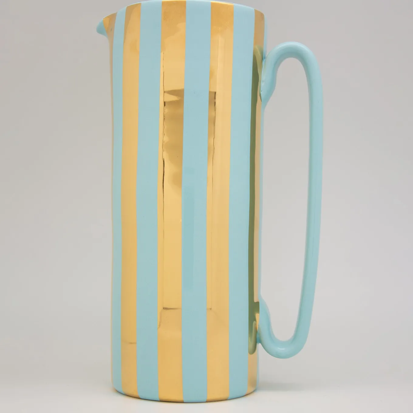 Serlio Mercante Gold 24K & Blue Carafe