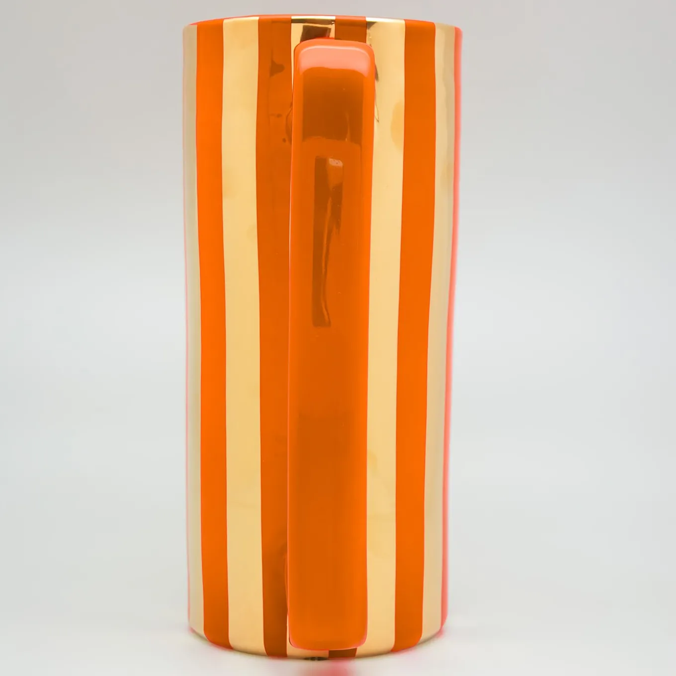 Serlio Mercante Gold 24K & Orange Carafe