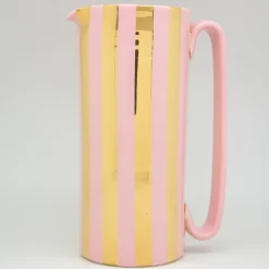 Serlio Mercante Gold 24K & Pink Carafe