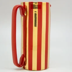 Serlio Mercante Gold 24K & Red Carafe