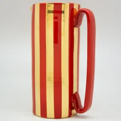 Serlio Mercante Gold 24K & Red Carafe