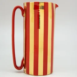 Serlio Mercante Gold 24K & Red Carafe