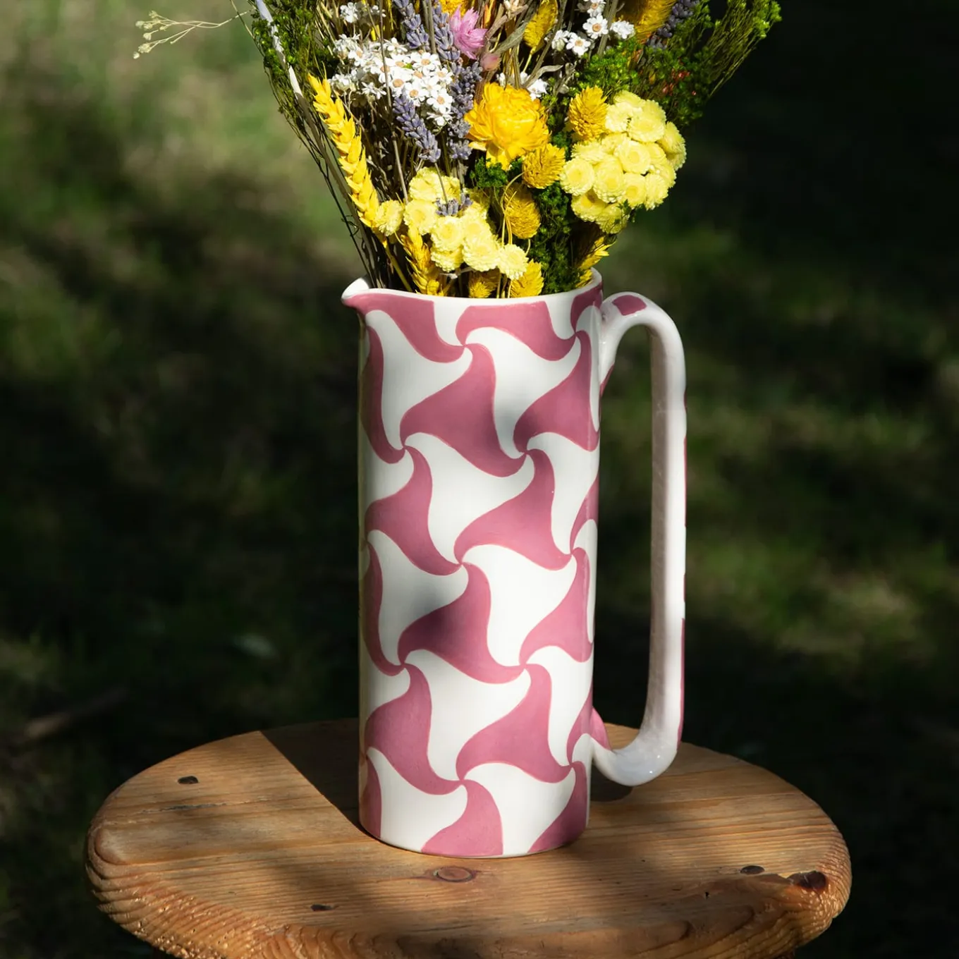 Serlio Red Atellani Ceramic Carafe