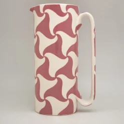 Serlio Red Atellani Ceramic Carafe