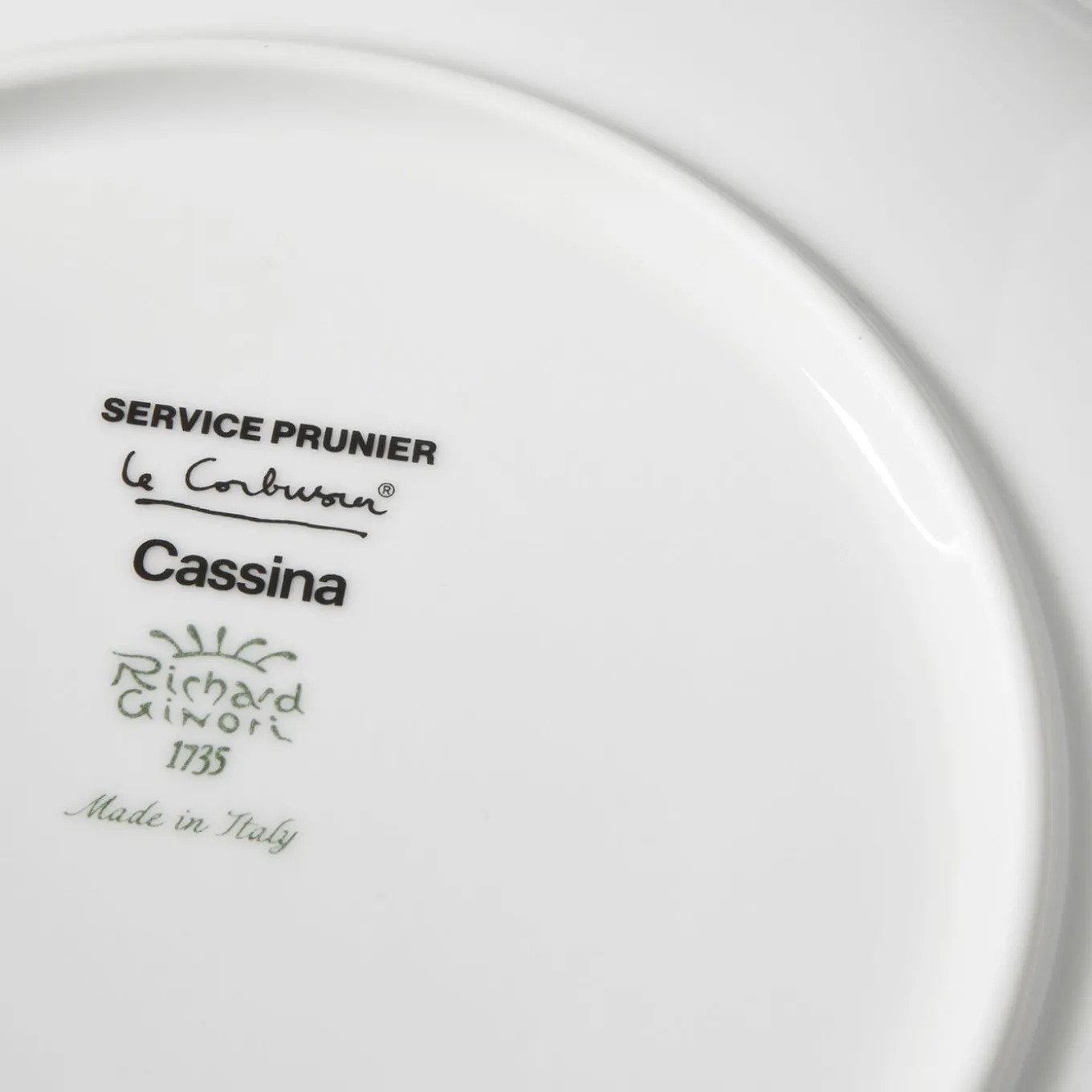 Service Prunier by Le Corbusier - Set of 2 Soup Plates