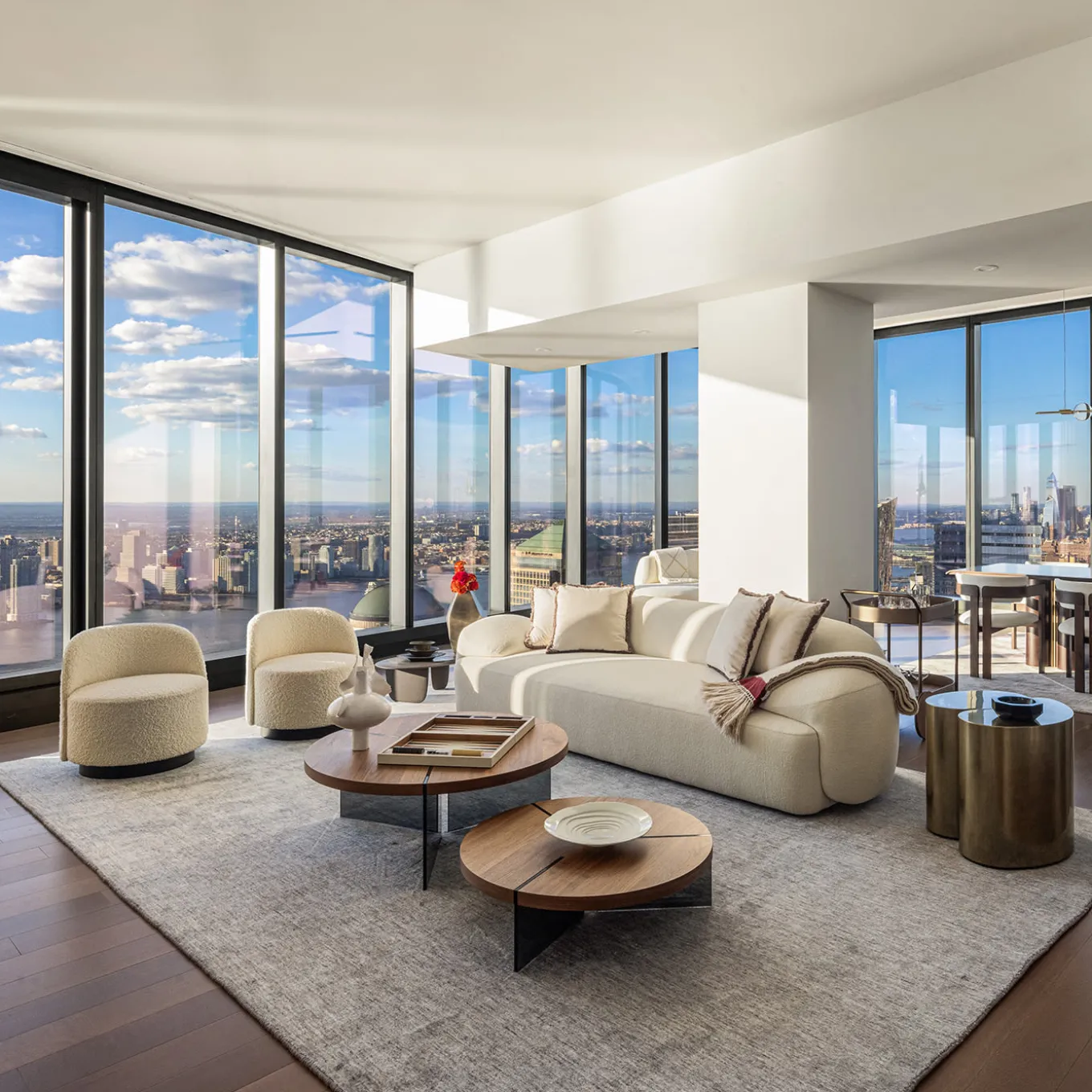 Sesi A Brown Low Coffee Table in Pietra Pece by Martinelli Venezia Studio