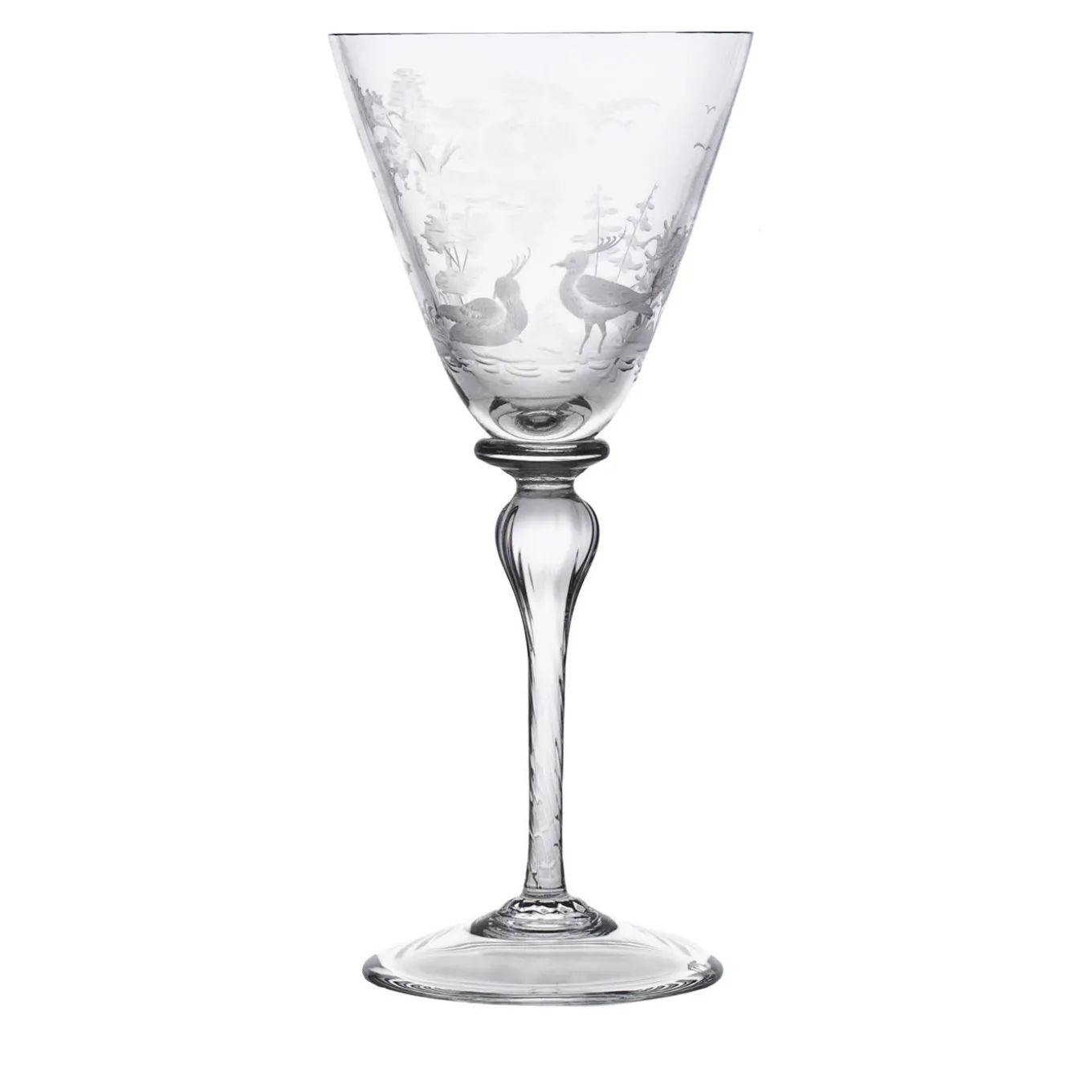 Set N°1 of 3 Foresta Crystal Glasses