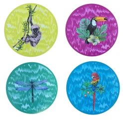 SET OF 4 - TROPICAL PLACEMATS