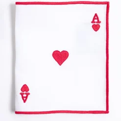 Set Of 4 Aces Drink Placemats