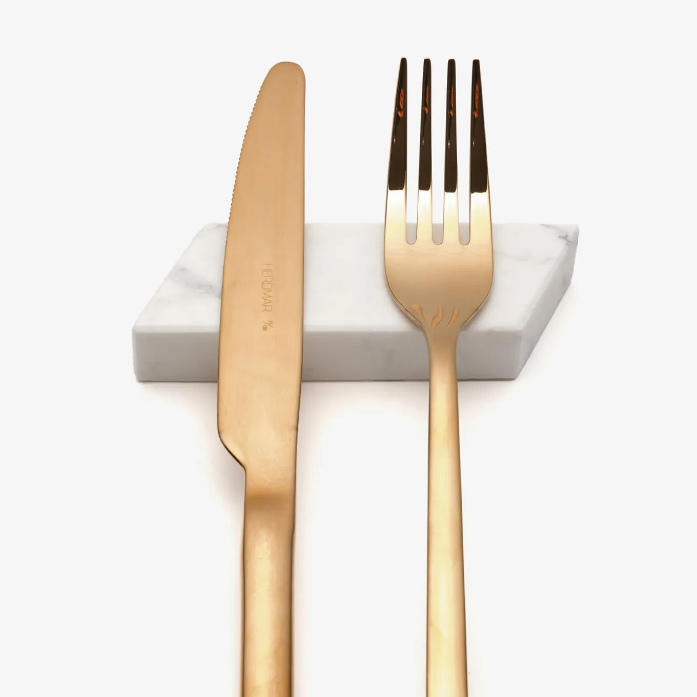 Set of 4 Arabescato Cutlery Rests