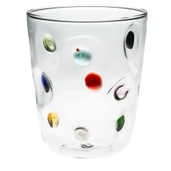 Set of 4 Arlecchino Colored Water Glasses