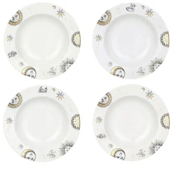 Set of 12 Astronomici Soup Plates