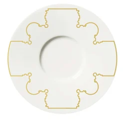 Set of 2 Baroqeat Oro Espresso Cups and Saucers #1 by Salvatore Spataro