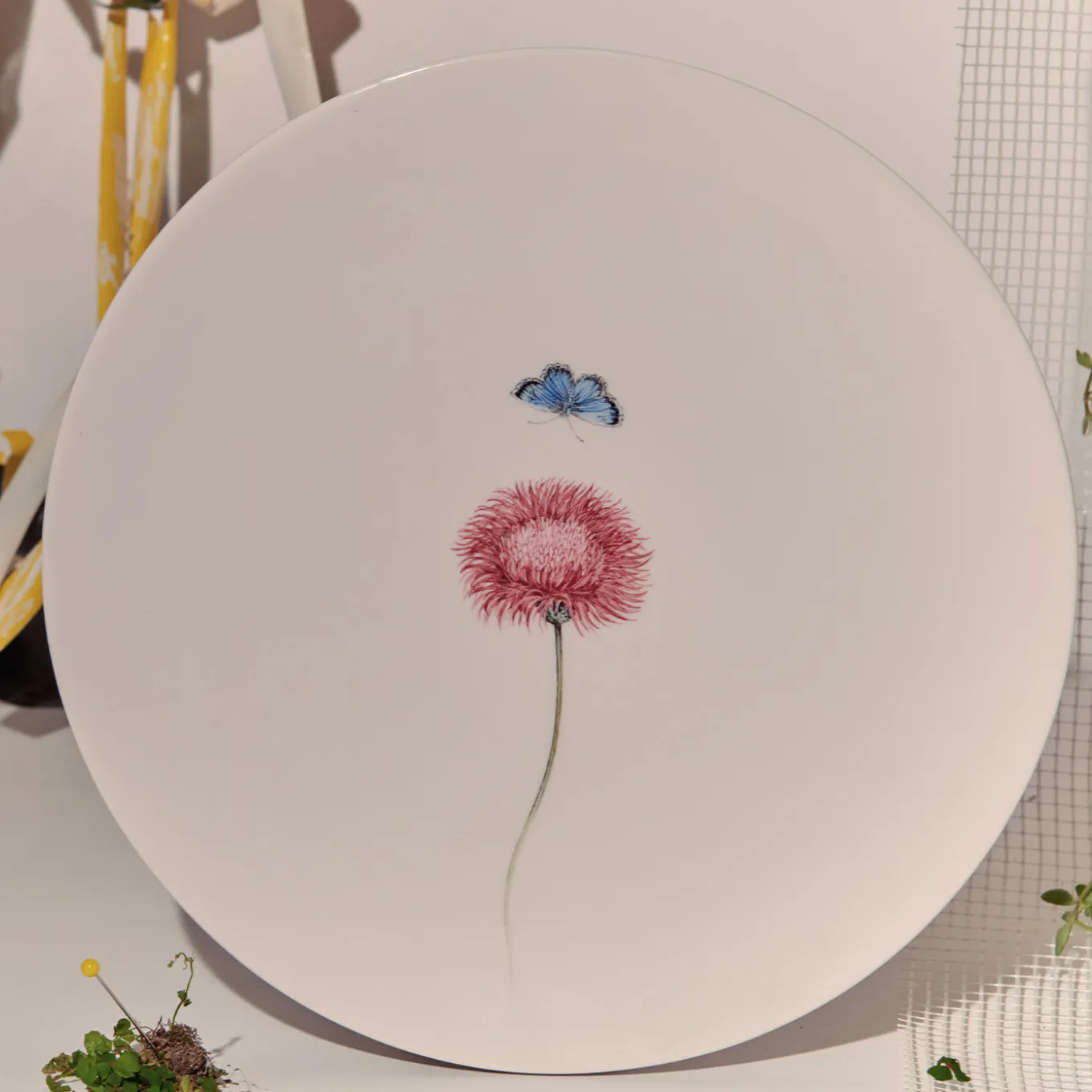 Set of 4 Bloom Dessert Plates #1