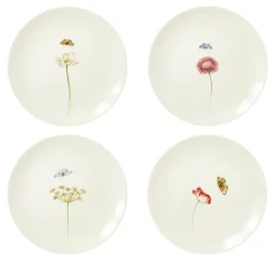 Set of 4 Bloom Dinner Plates #1