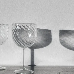 Set of 6 Blown Glass Dafne Glasses