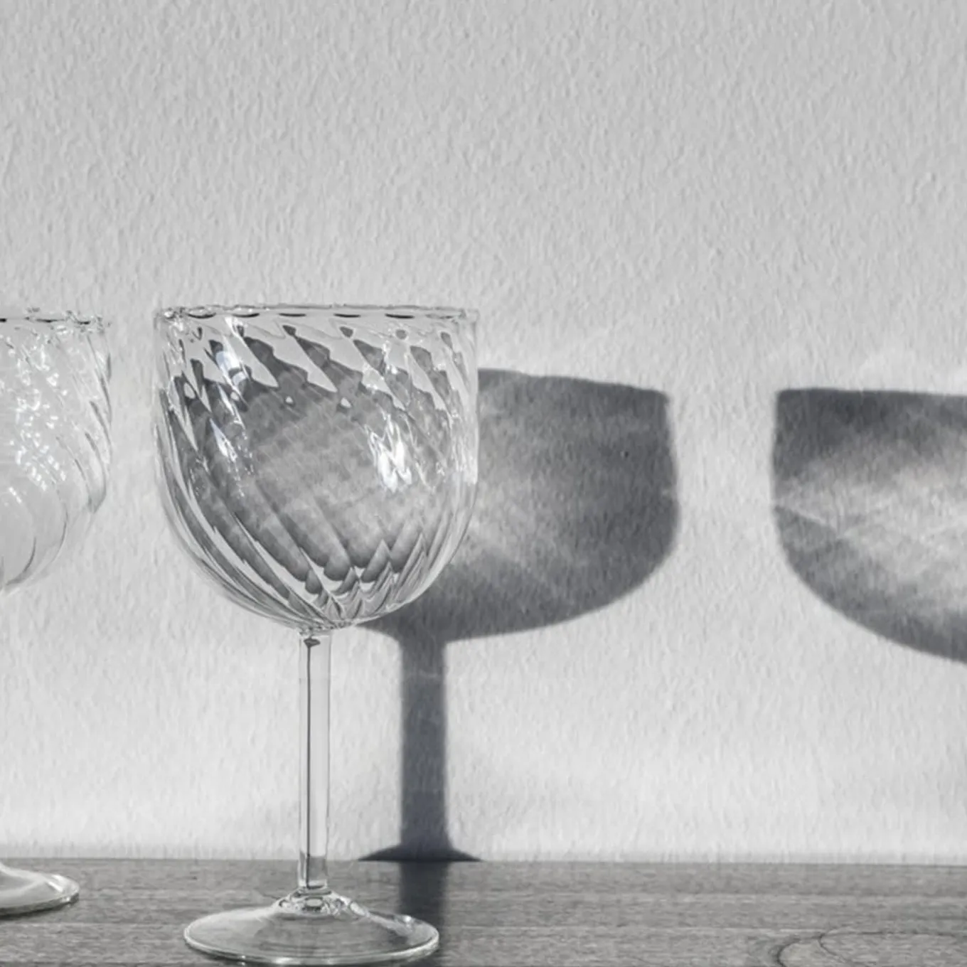 Set of 2 Blown Glass Dafne Glasses