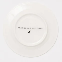 set of 2 Blue Summer bread plates #2