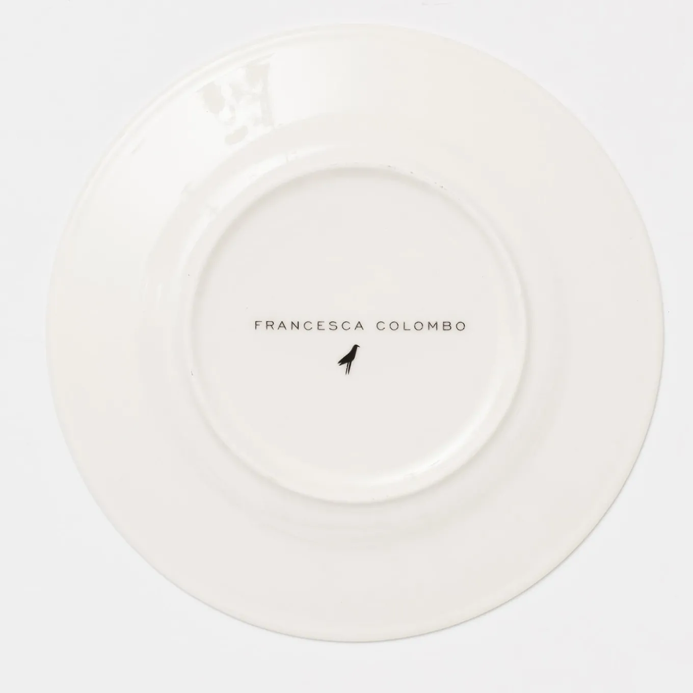 set of 2 Blue Summer dessert plates #1