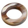 Set of 6 Brown Napkin Holders