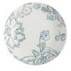 Set of 2 Cachemire Turquoise Soup Plates #8