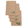Set of 4 Cactus Raphia Effect Tissue Placemats