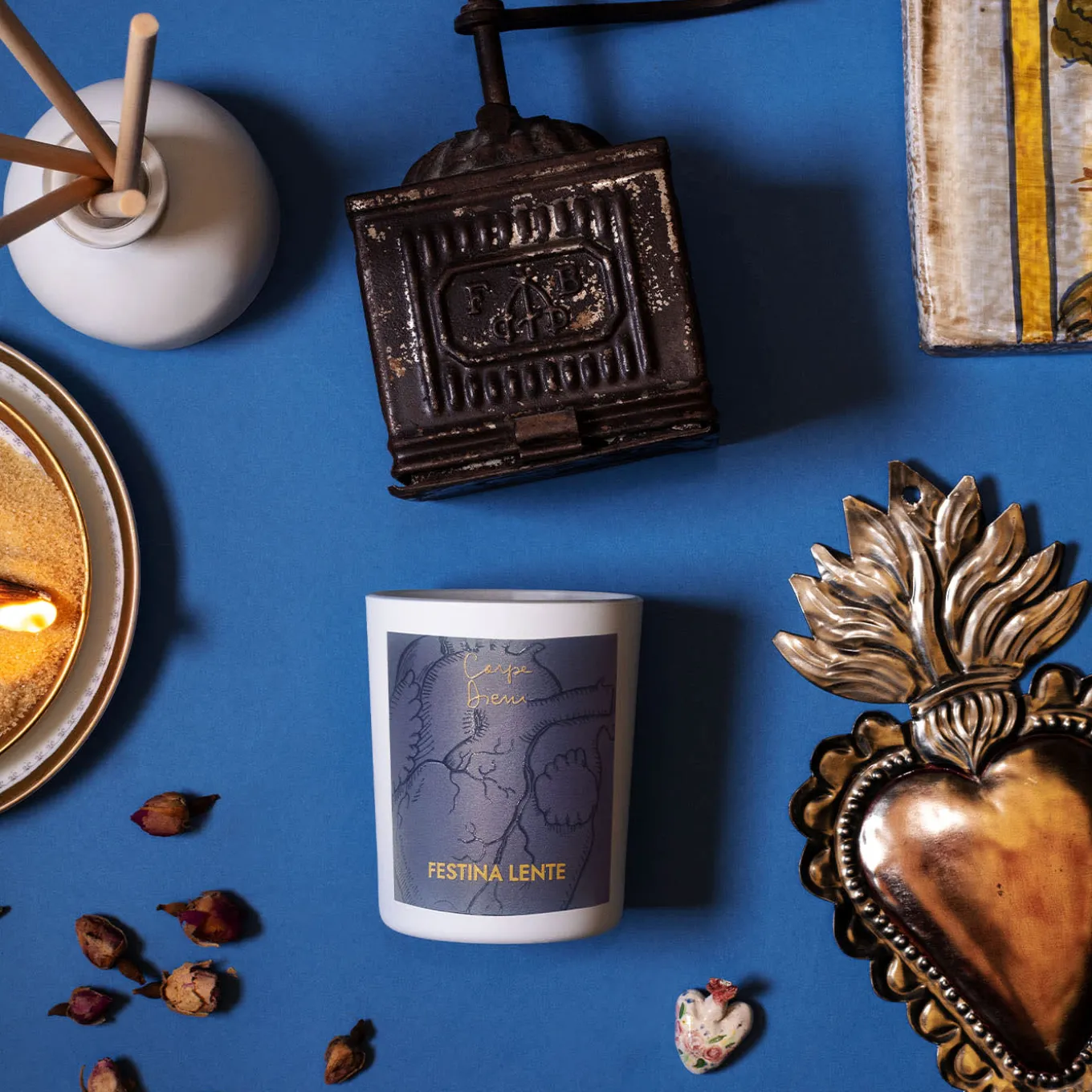 Set of 2 Carpe Diem Candle