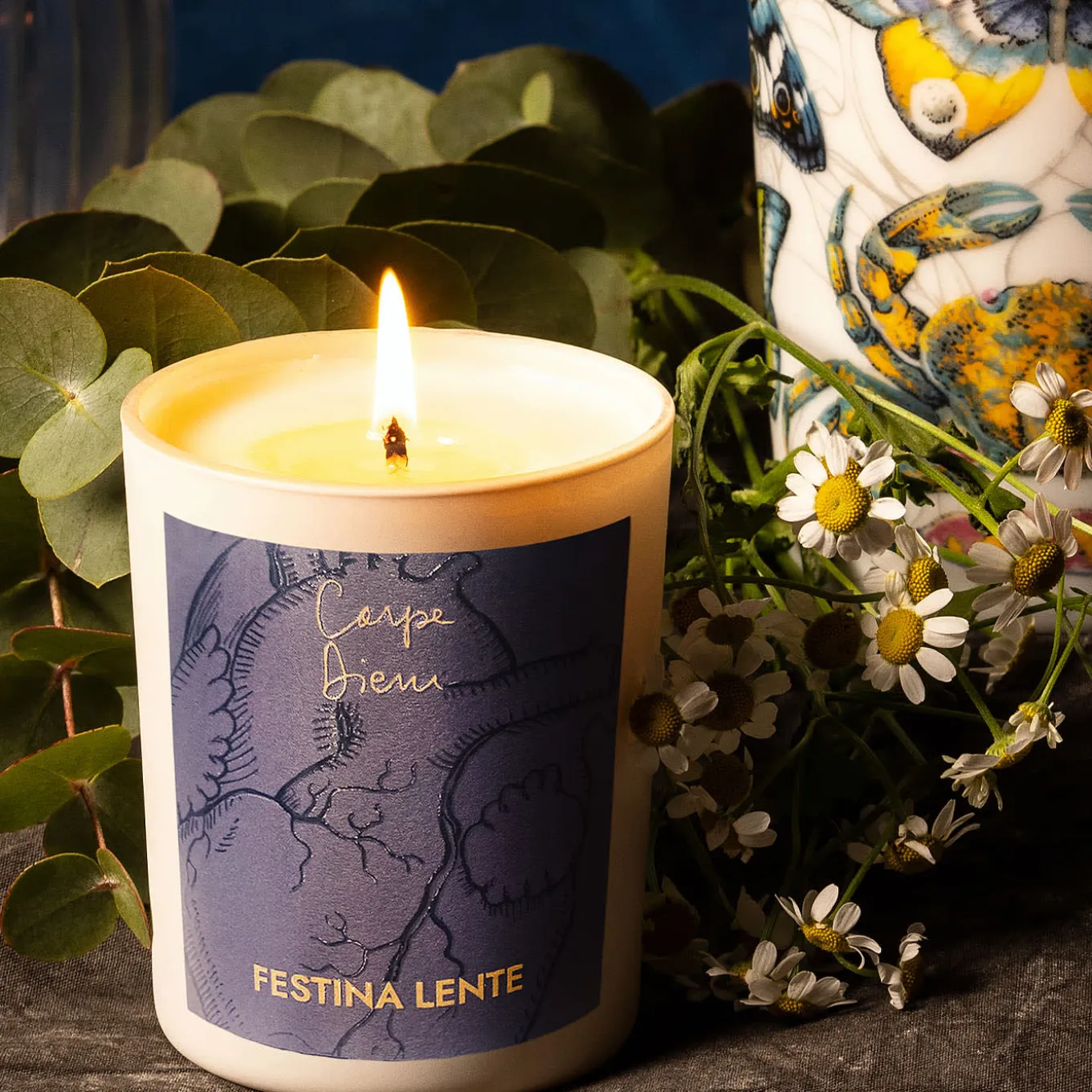 Set of 2 Carpe Diem Candle