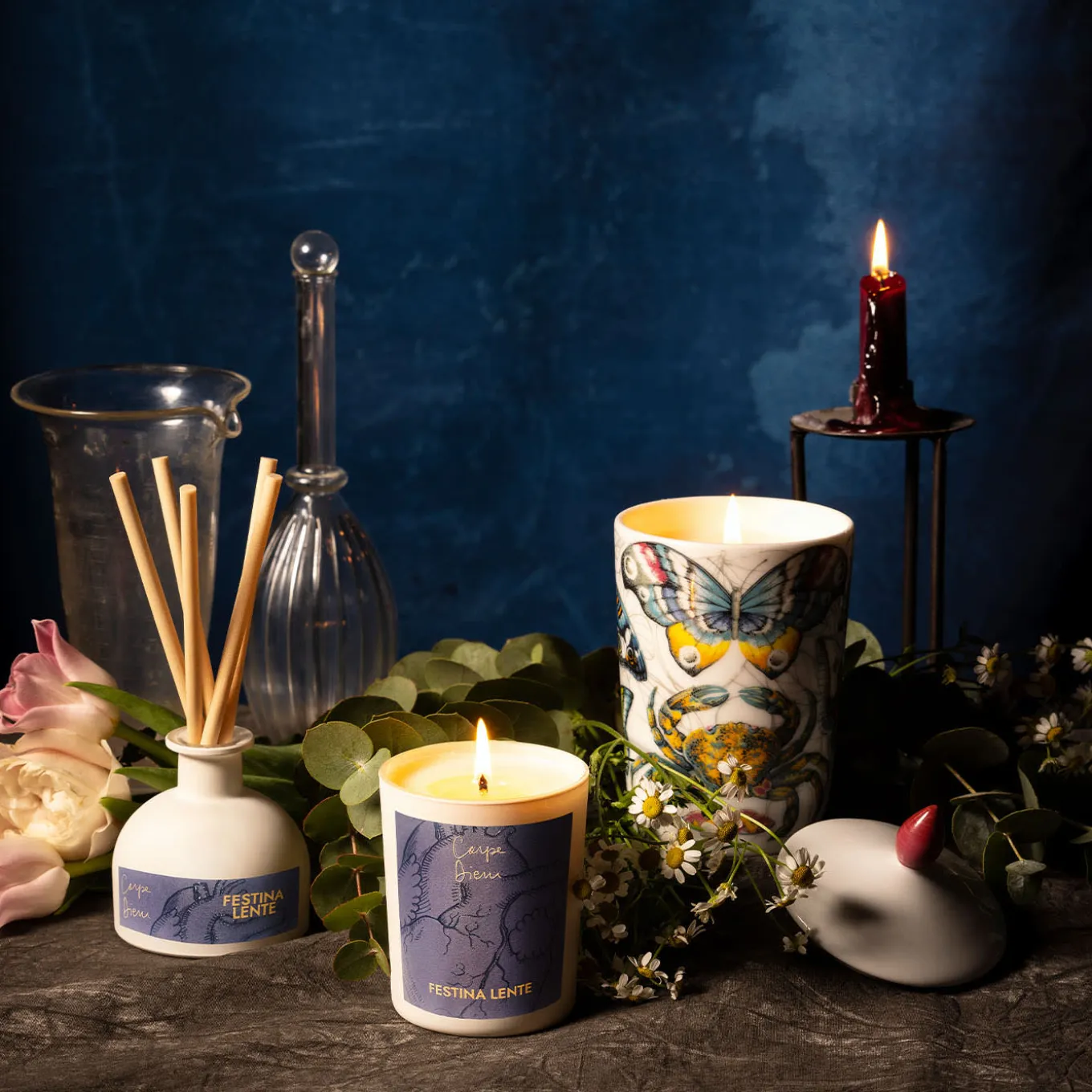 Set of 2 Carpe Diem Candle