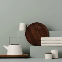 Set of 2 Ceramic Mugs with Two Infusers