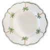 Set of 6 Ceramic Palm Trees Everywhere Dining Plates #2