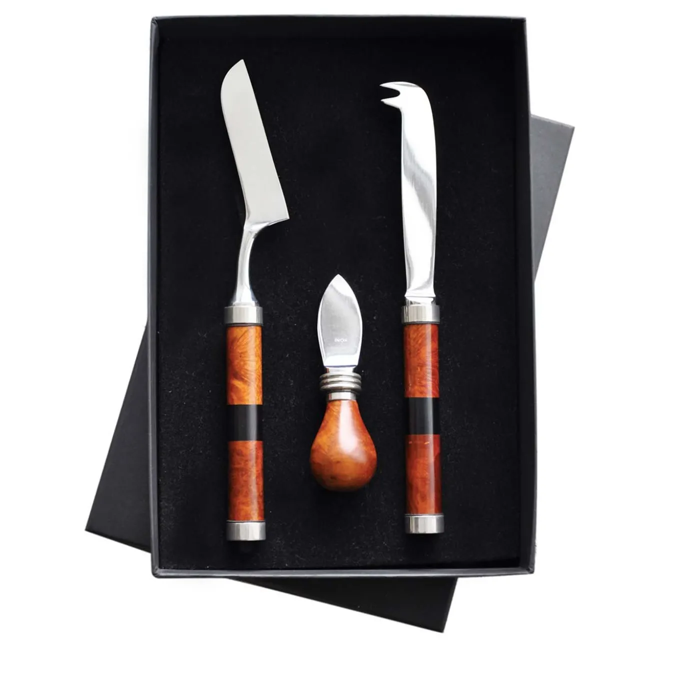 Set of 3 Cheese Knives by Nino Basso