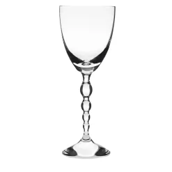 Set of 6 Collier Crystal Wine Glasses