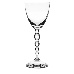 Set of 6 Collier Roemer Crystal Wine Glasses