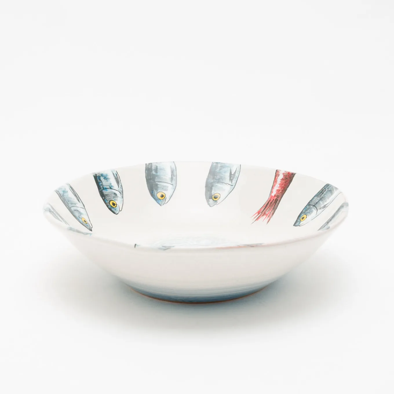 Set of 2 Controcorrente Ceramic Soup Plate #3