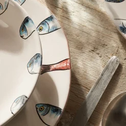 Set of 2 Controcorrente Ceramic Bowls