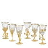 Set of 6 Crystal Goblets