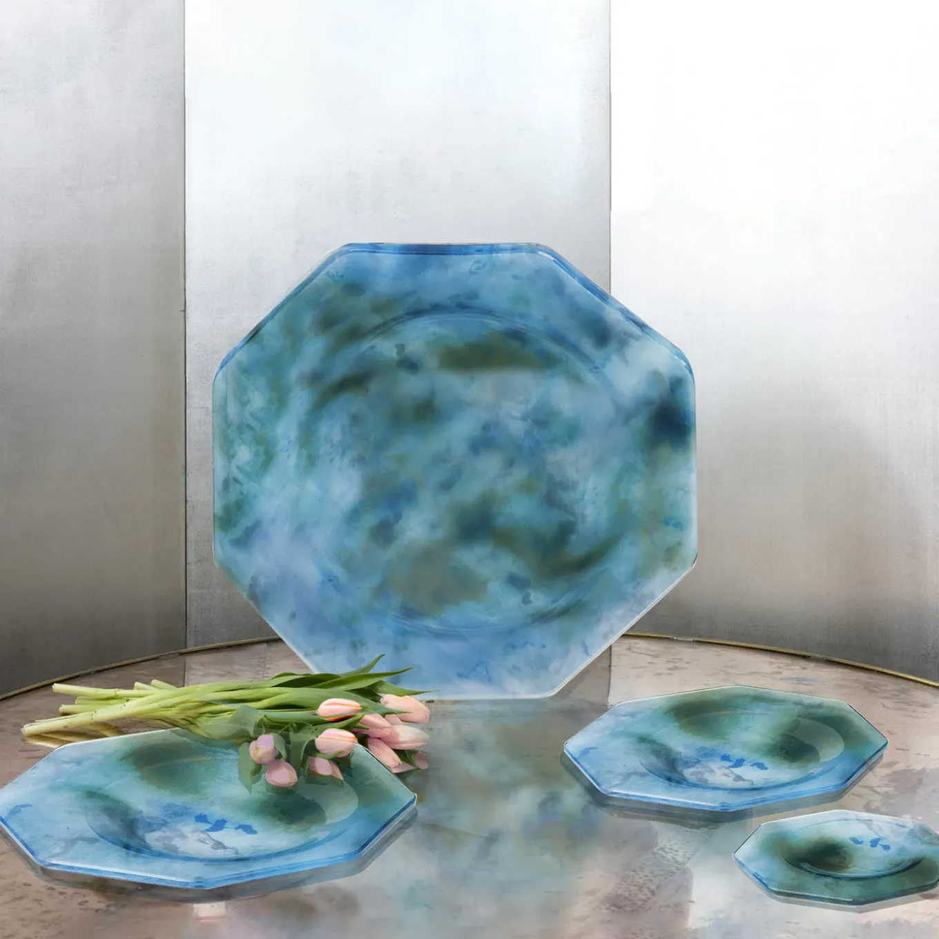 Set of 2 Dafne Large Dinner Plates