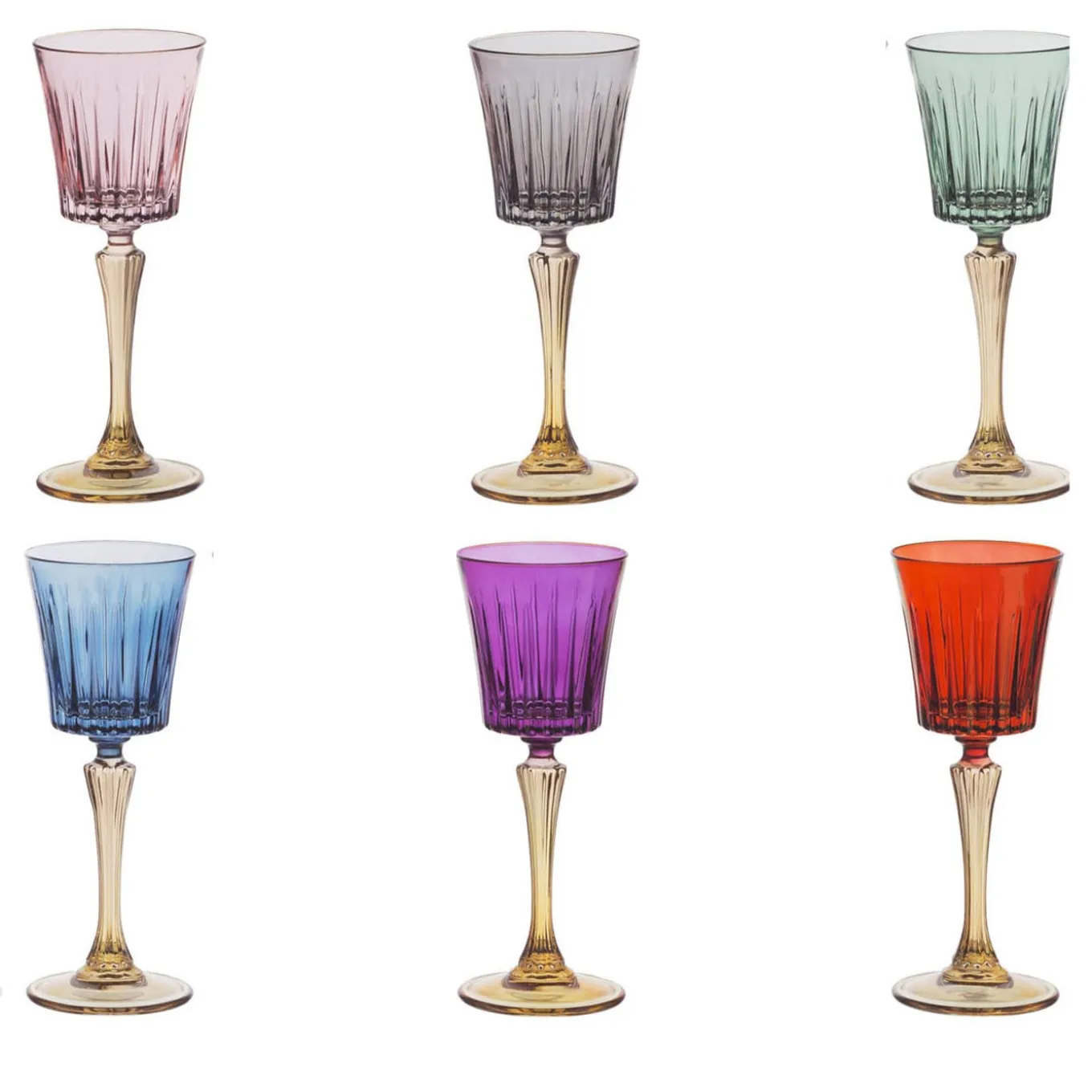 Set of 6 Domina Liquor Chalices
