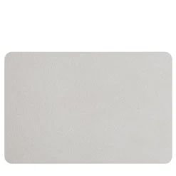 Set of 2 Double-sided Ash Rose And Oyster Leather Placemats