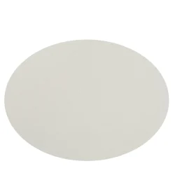 Set of 2 Double-sided Panna Cotta And White Leather Placemats #3