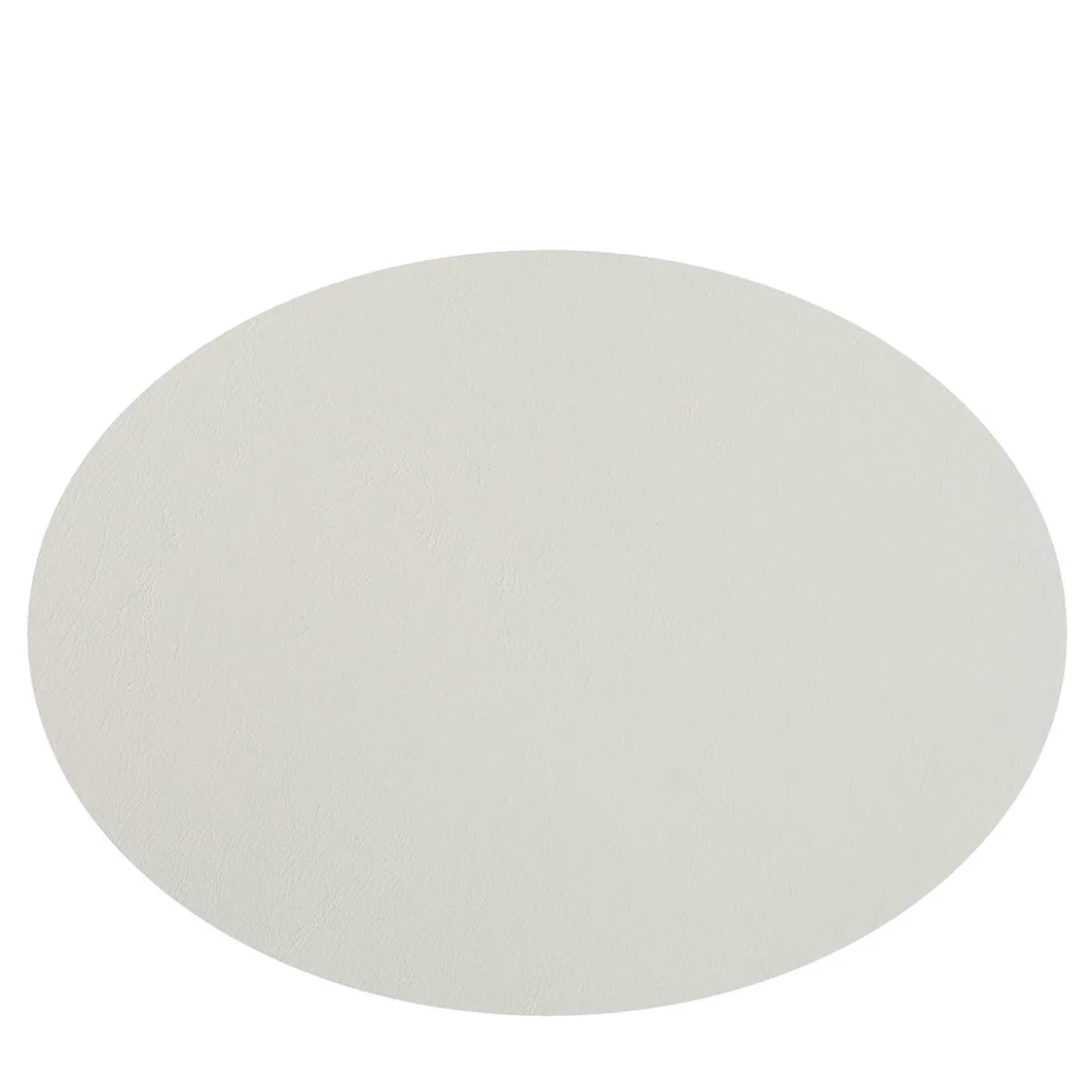 Set of 2 Double-sided Panna Cotta And White Leather Placemats #3