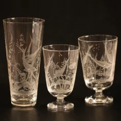 Set of 4 Ejermann Crystal Glasses