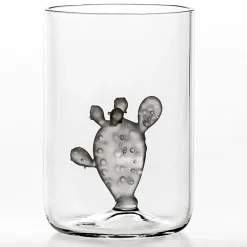 Set of 4 Glasses and 1 Jug Cactus Collection