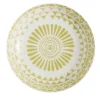 Set of 2 Grafismi Yellow Soup Plates #2