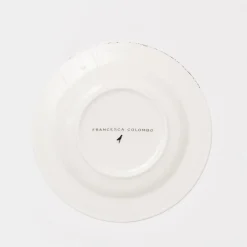 Set of 2 Grandma's Garden Soup Plates