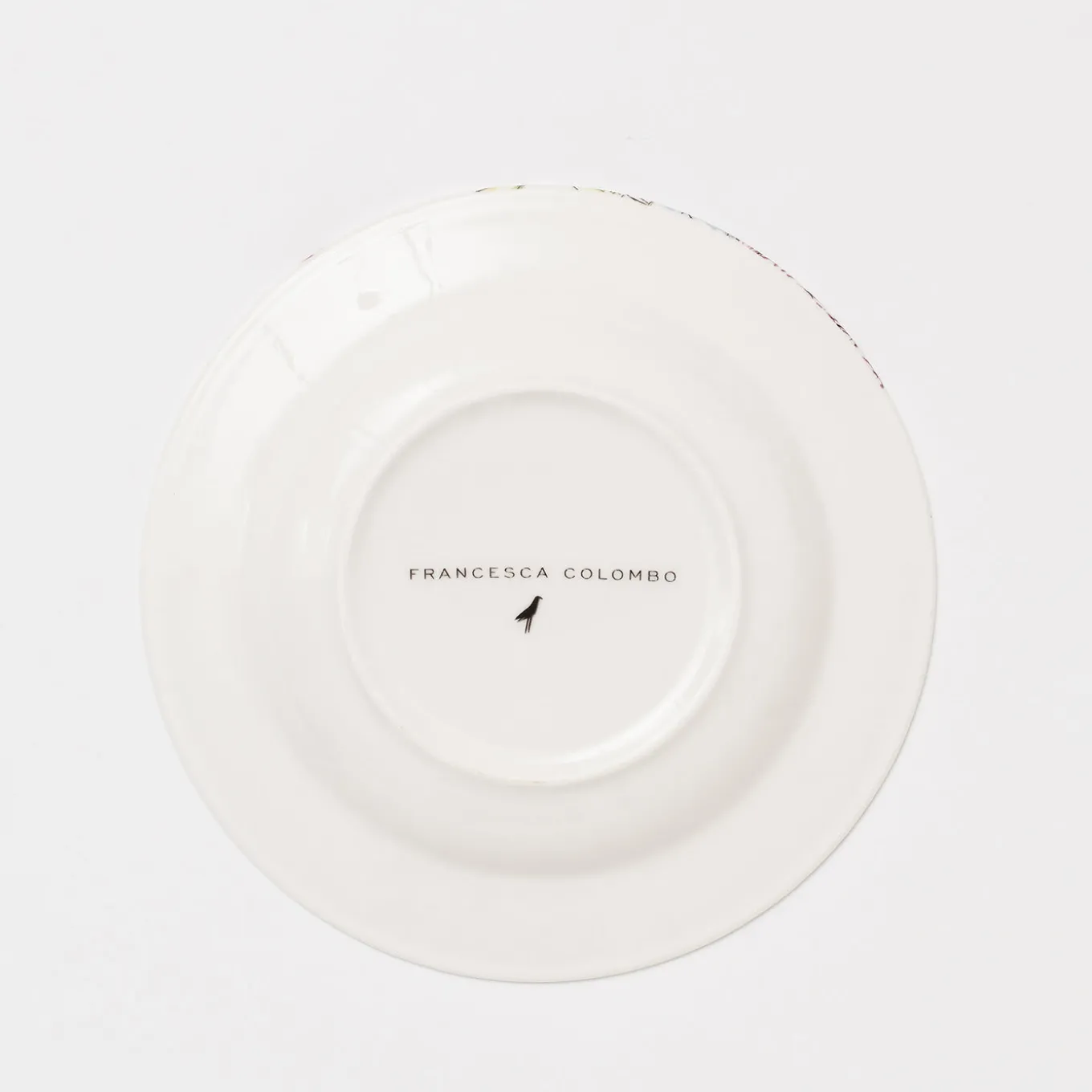 Set of 2 Grandma's Garden Soup Plates