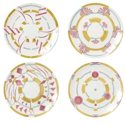 Set of 4 Gymmetria Dessert Plate #2